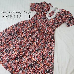 New With Tags LuLaRoe Amelia Dress L | 12-14